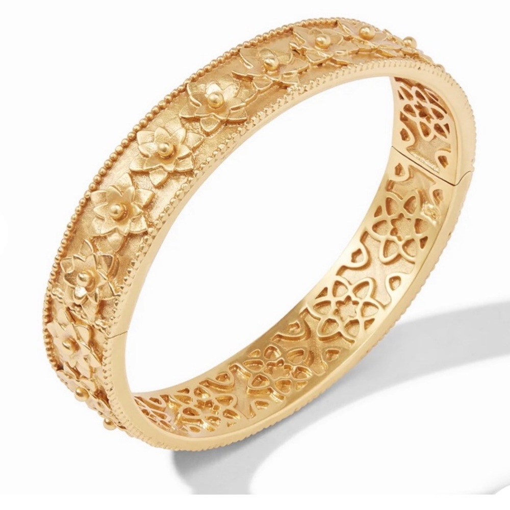 Julie Vos Flora jingle bangle bracelet nwt!